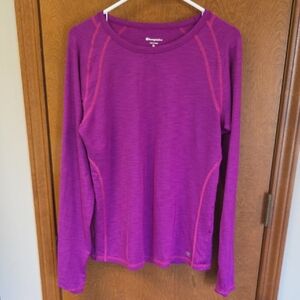 Champion Purple Long Sleeve Women's Top